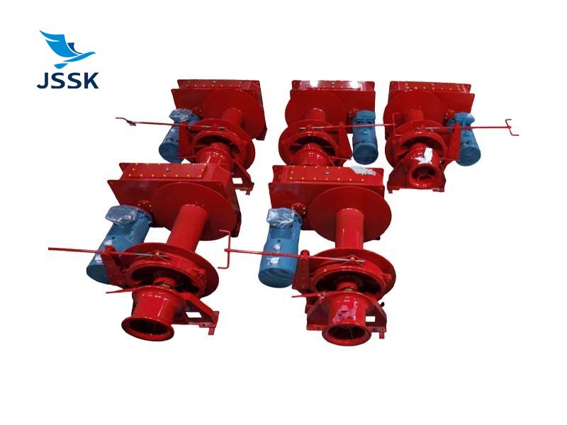 196KN電動變頻移貨絞車